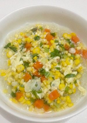 Foto resep Sup Jagung + Bihun