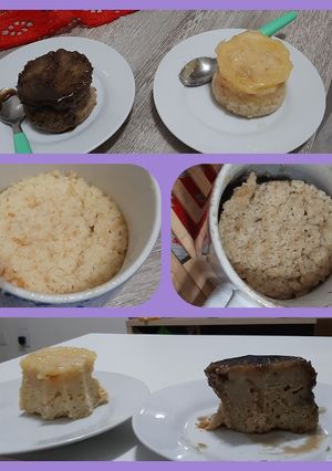 Foto de Pudim de pão de caneca no micro-ondas zero lactose
