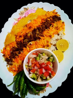 عکسی از دستور عدس پلو با گوشت