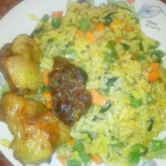 A picture of Fried rice.