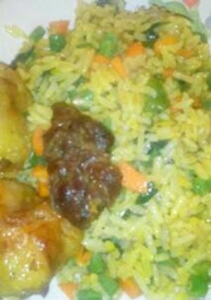 A picture of Fried rice.
