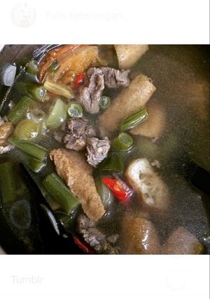 Foto resep Sayur asem2 daging