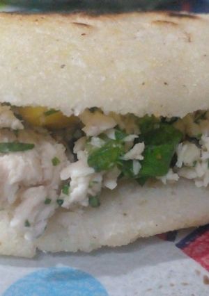 Una foto de 🌽🌽Arepas🌽🌽!!