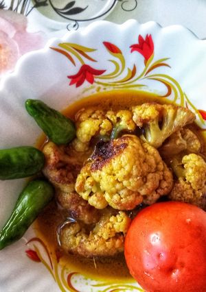 ফুলকপির রসা রেসিপির প্রধান ছবি