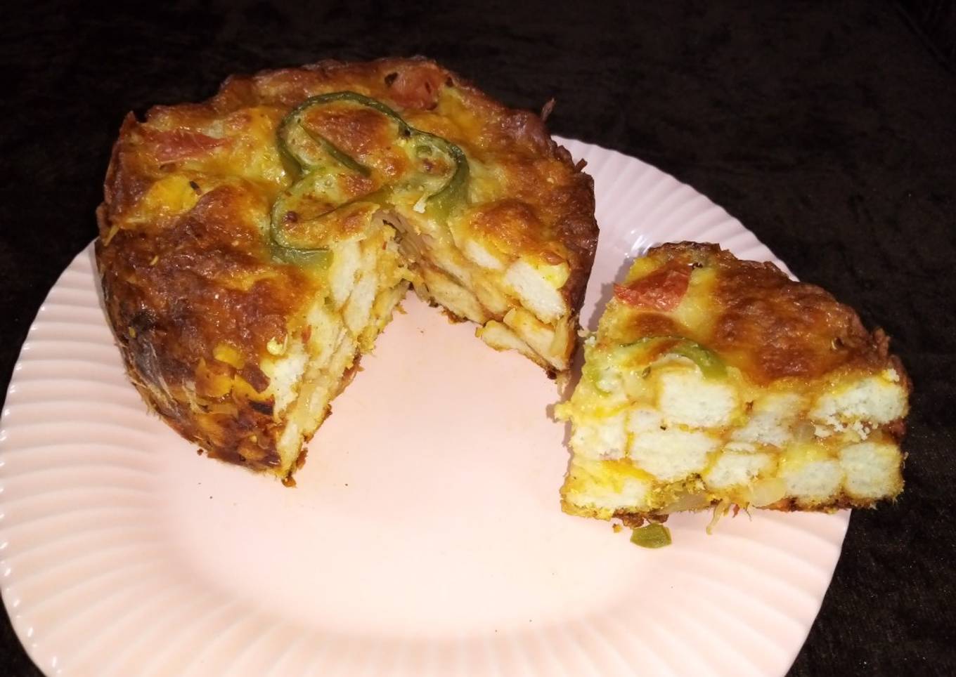 Pizza cake