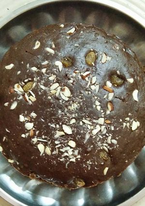 A picture of Chocolate Almond Cake.