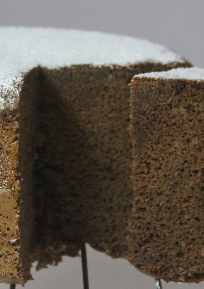 Una foto de Bizcocho de chocolate y naraja
