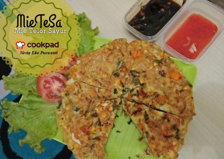 Resep MieTeSa (Mie Telor Sayur) #siapramadan, Bikin Ngiler