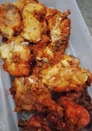 Foto resep Ayam goreng bumbu serundeng