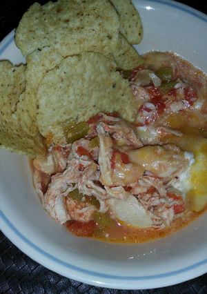 A picture of Low-carb Mexican Chicken Casserole.