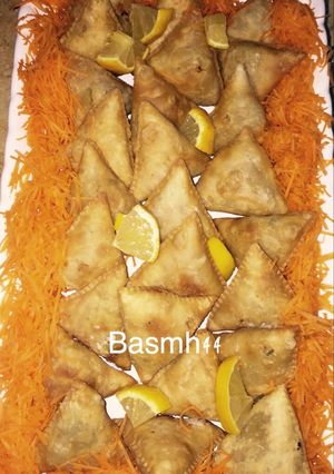 صورة لوصفة سمبوسة البف