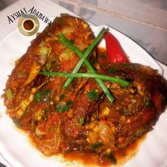 A picture of Peppered smoked dry fish.