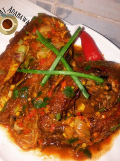 A picture of Peppered smoked dry fish.