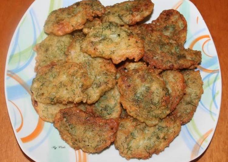Steps to Prepare Any-night-of-the-week Fennel fritters from Serifos