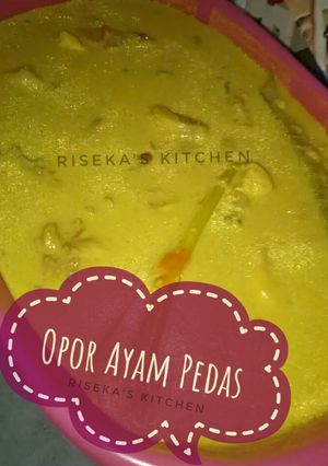 Foto resep Opor Ayam Pedas