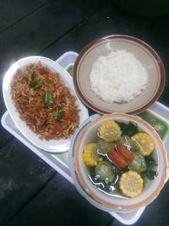 Foto resep Duet Papay Balado Sayur Bening