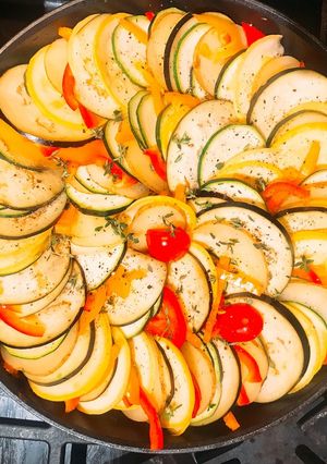 A picture of Spice Bomb Ratatouille.