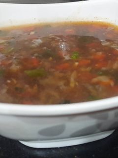 હોટ એન્ડ સોર સૂપ (Hot & Sour Soup Recipe in Gujarati) રેસીપી મુખ્ય ફોટો