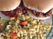 A picture of dinner one