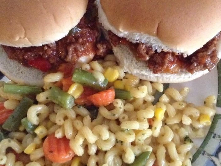 Easy Steps Prepare Recipes Sloppy Joes and Pasta Salad the Awesome  Appealing.