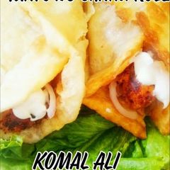 A picture of Chicken cheese Roll.
