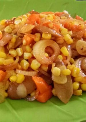 Foto resep Jagung tumis bombay