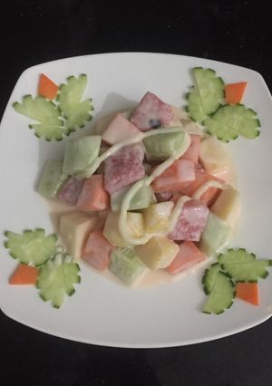 Hình của món Salad hoa quả.