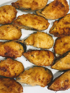 Una foto de Mejillones rellenos o tigres