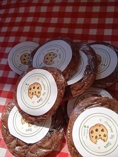 صورة لوصفة كوكيز ريد فيلفيت REd velvet cookies
