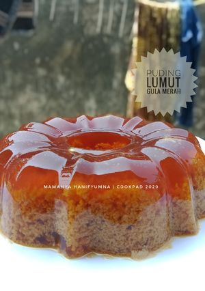 Foto resep Puding Lumut Gula Merah (Santan Instant)
