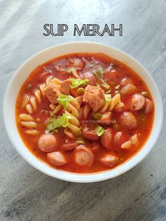Foto resep Sup Merah