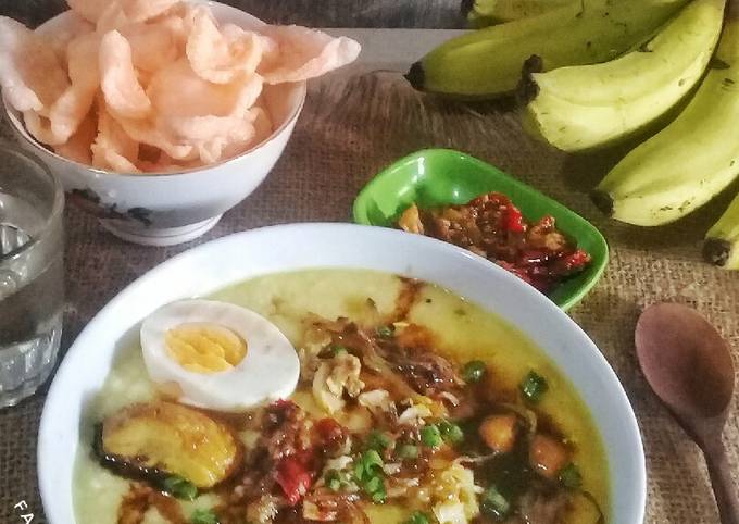 Resep Bubur Ayam Nasi Sisa Semalam Dan Sisa Kuah Soto Oleh Farida Sulthan 🇮🇩 Ig Malika02782