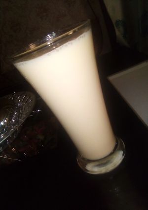 A picture of Baobab fruit drink.