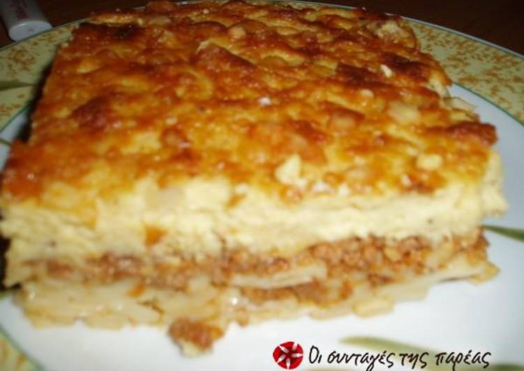 Recipe of Award-winning Pastitsio