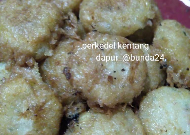 Cara Memasak Racik perkedel kentang yang Renyah