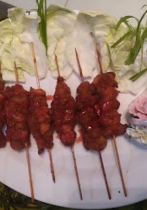 A picture of Simple Chicken Sticks #fastfood cookpad.