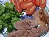 Lengua al plato refrescante para comenzar el año