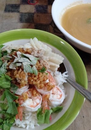 รูปของ ข้าวต้มแห้งทะเล