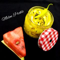 A picture of Melon pickle.