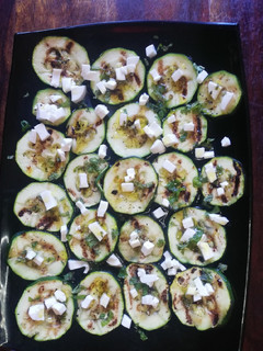 Una foto de Ensalada templada de Calabacín
