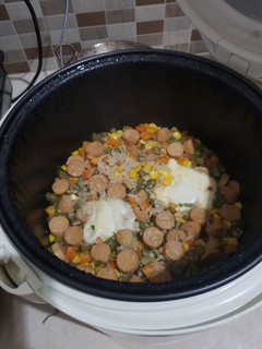 Foto resep Nasi telur rice cooker