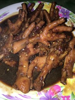 Gambar Kaki ayam masak kicap pedas manis