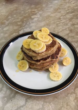 Foto resep Banana oatmeal pancake