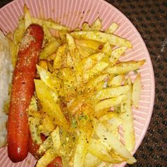 A picture of Homemade chips.