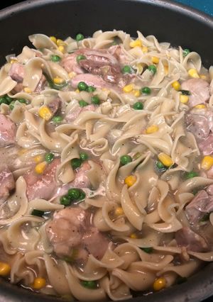 A picture of Chicken Vegetable Stew.