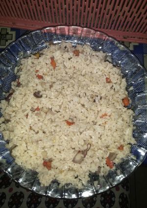 Foto resep Nasi goreng bawang simple