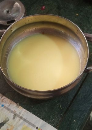A picture of Malai ghee.