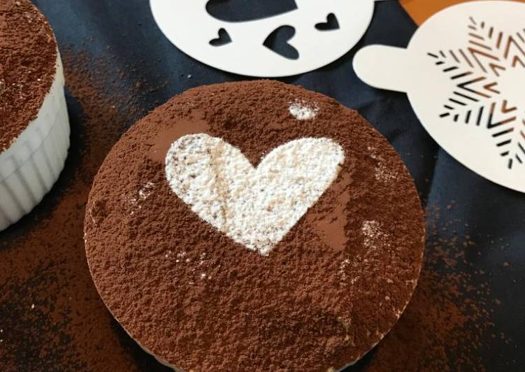 Cara mudah Menyiapkan Individual tiramisu Anti Gagal