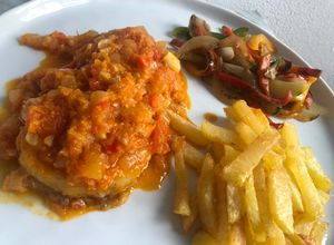 Foto principal de 🌿Medallones de merluza con sofrito🌿