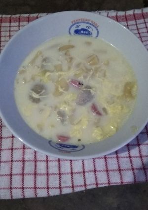 Foto resep Setup macaroni bakso sosis